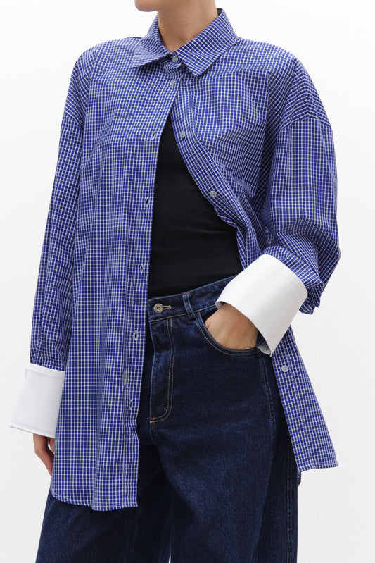 STYLISH BLUE SHIRT LD1846