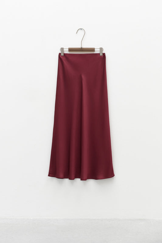 SATIN SKIRT LD1957